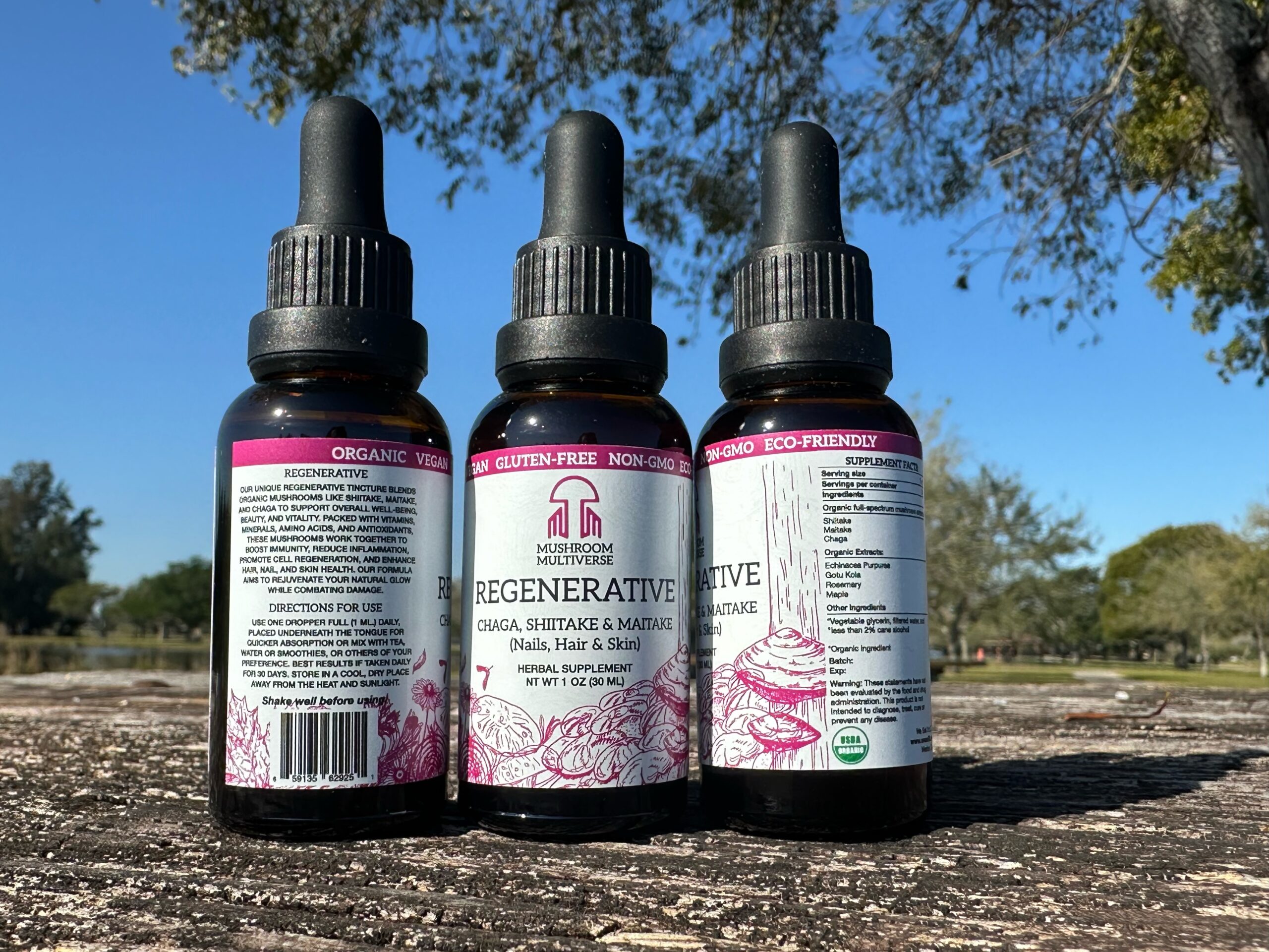 Regenerative Tincture Bottles